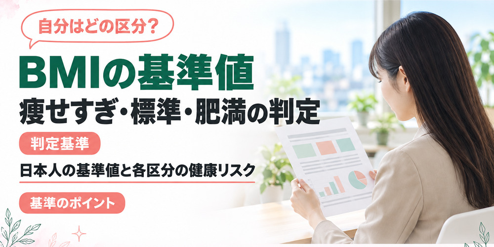 BMIの判定基準