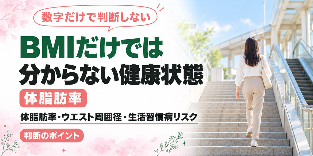 BMI以外の健康状態の判断