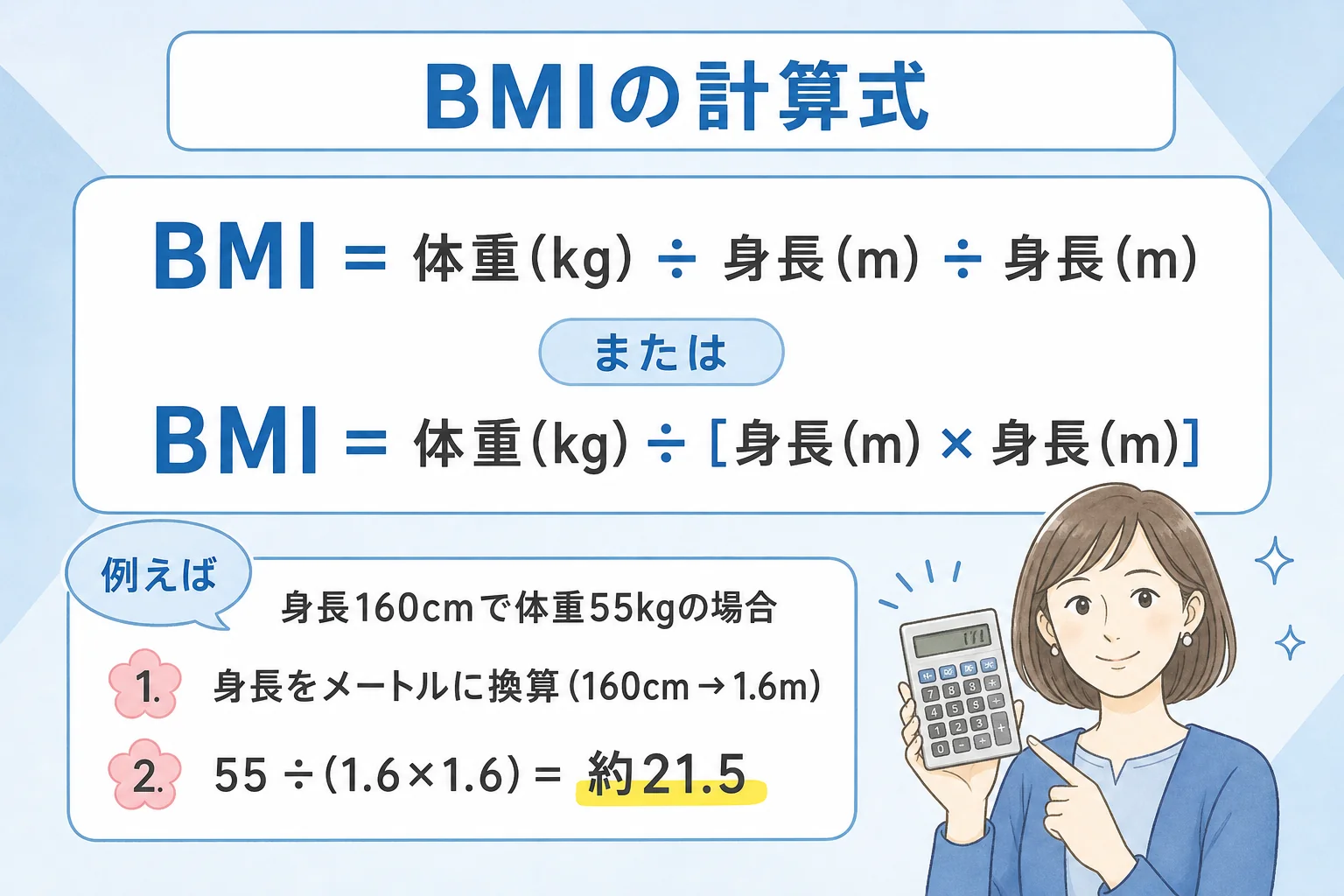 ビーエム アイ 計算