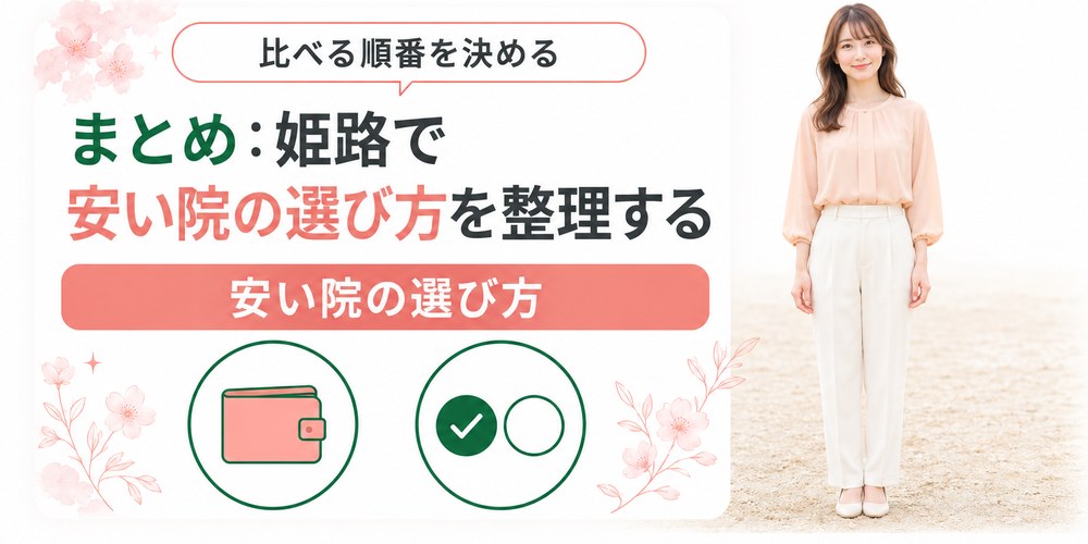 姫路の医療ダイエットの選び方を振り返るまとめの章の扉絵