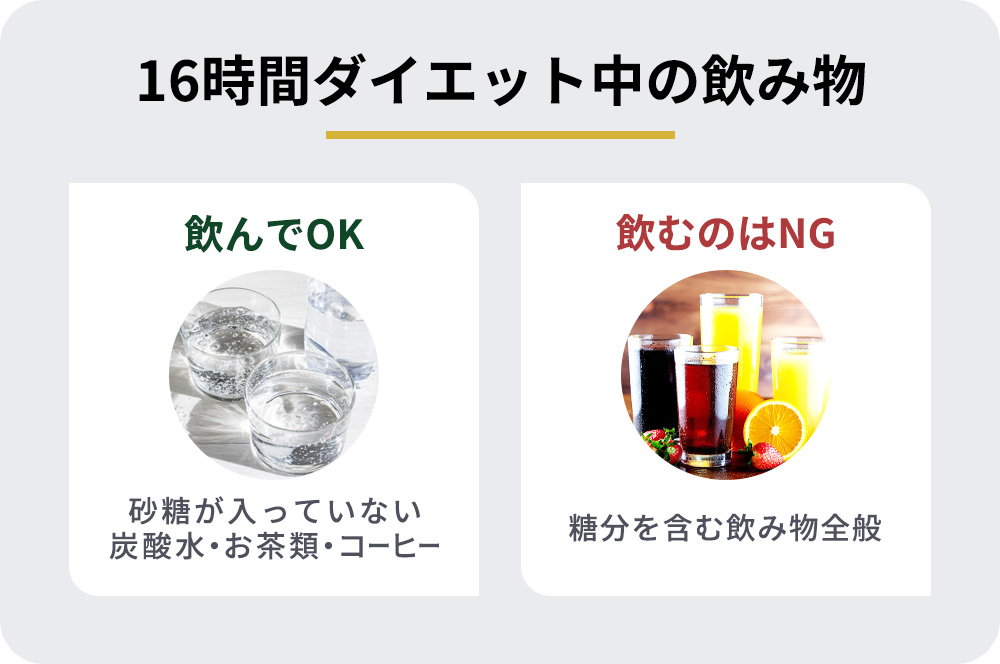 16時間断食の飲み物まとめ