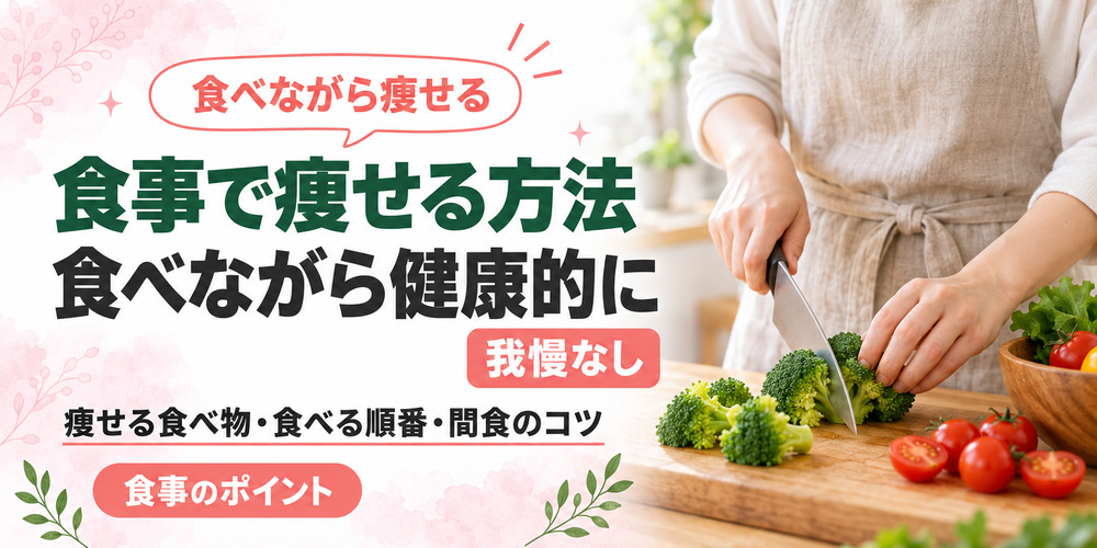 食事で痩せる方法