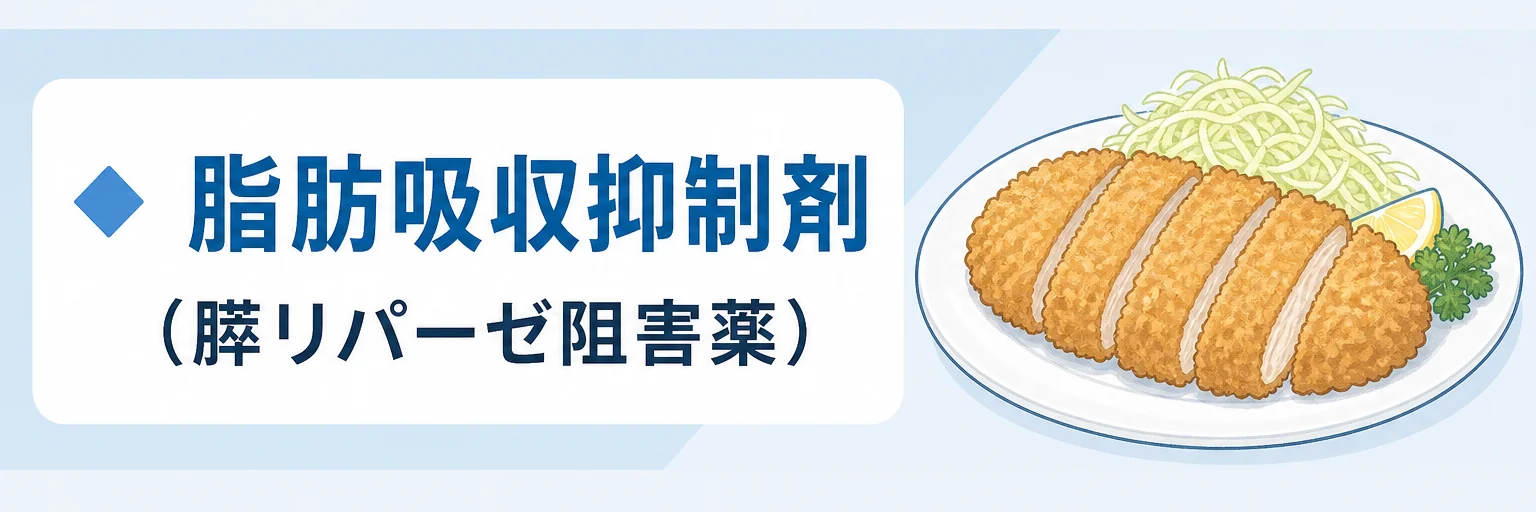 脂肪吸収抑制剤(膵リパーゼ阻害薬)