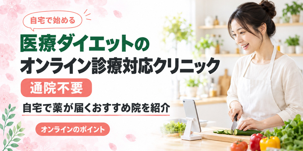 医療ダイエットオンライン診療のおすすめクリニック