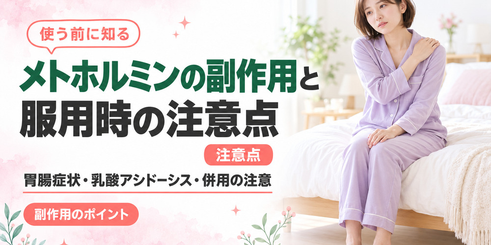 メトホルミンの副作用と注意点
