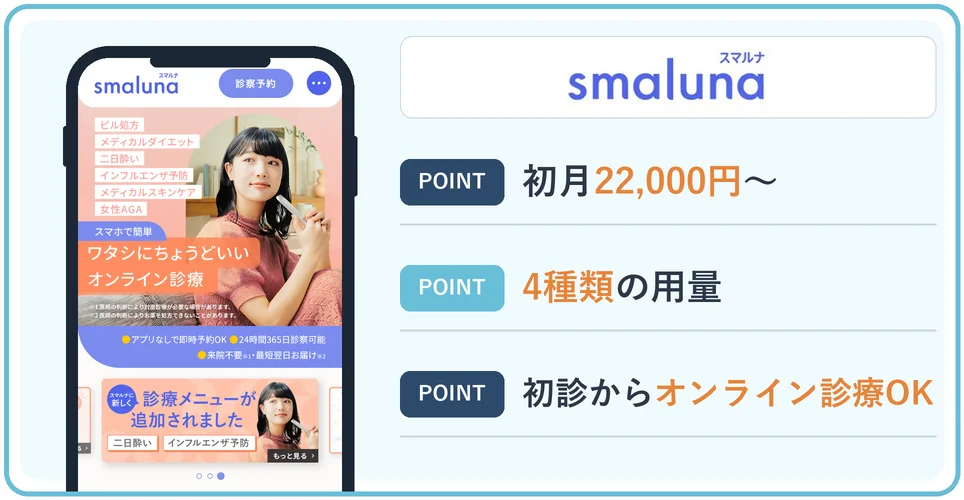 スマルナの特徴をまとめた画像